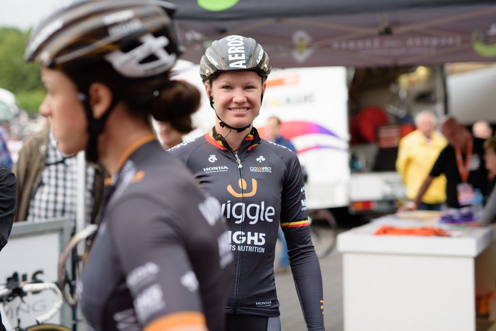 Former Belgian champion Jolien D'hoore (Wiggle High5)