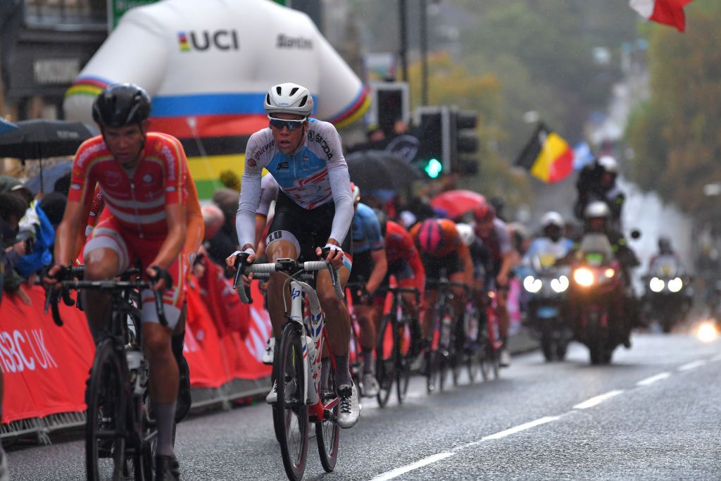 The U23 men's peloton