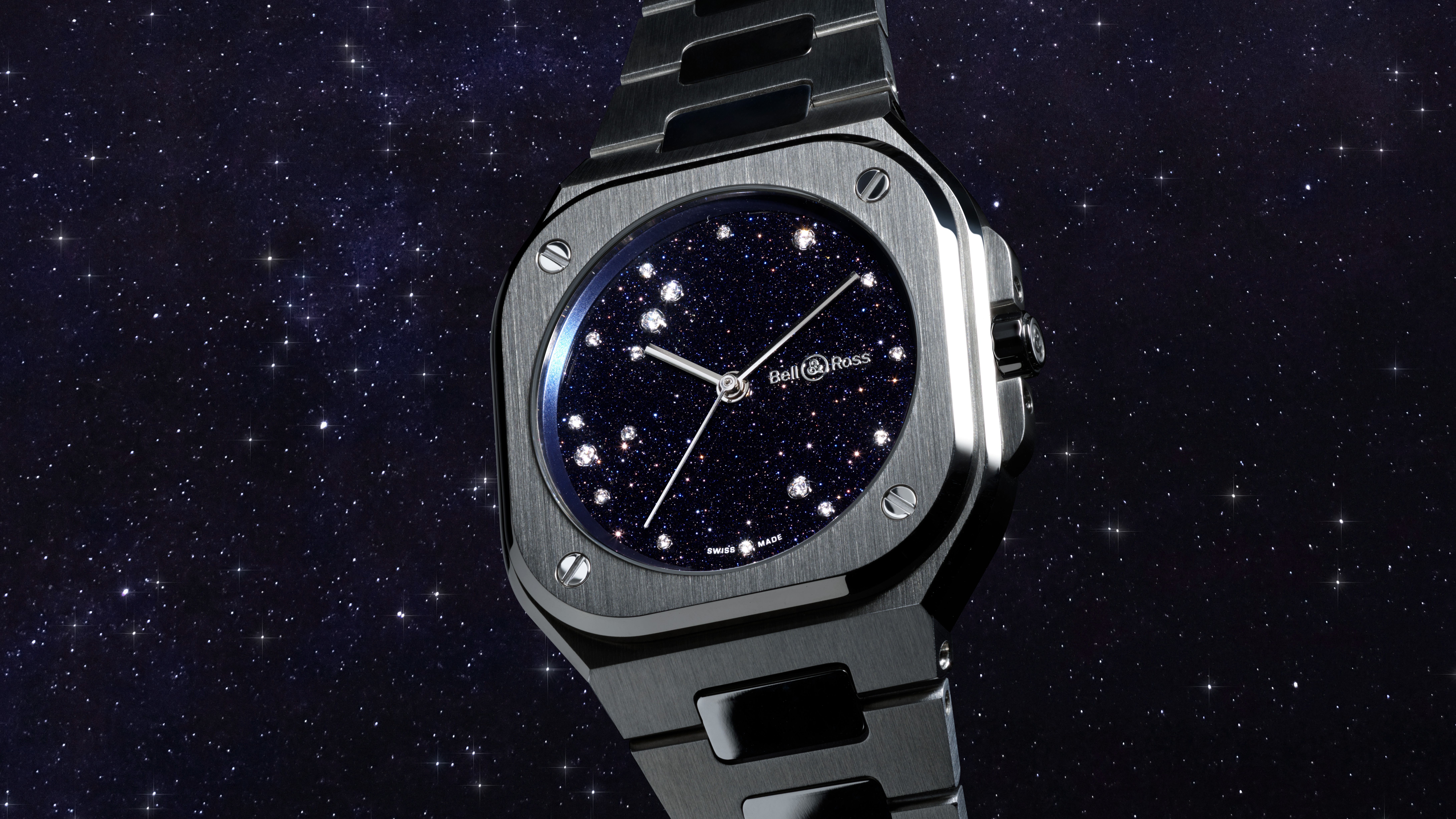 Bell &amp;amp; Ross BR05 36mm Blue Diamon Eagle