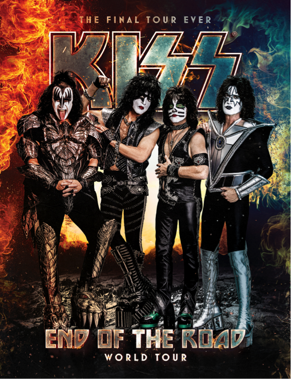 kiss rock band tour 2022