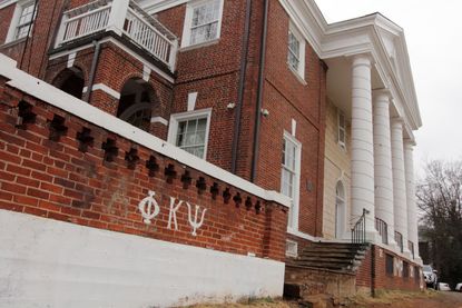 The Phi Kappa Psi fraternity house at UVA