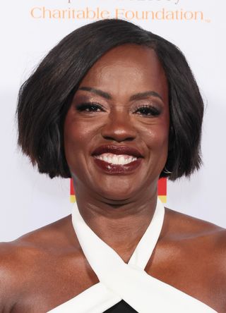 Viola Davis attends the HollyRod Foundation DesignCare Gala at Rolling Greens on September 28, 2024 in Los Angeles, California