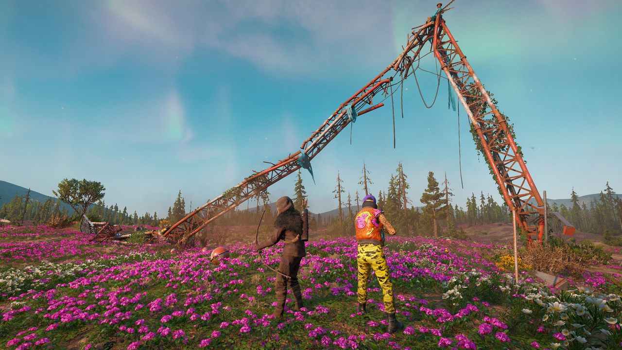Not sad to see a fallen tower in a Ubisoft game.