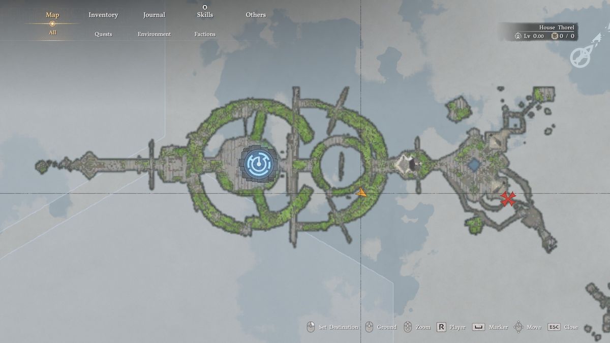 Crimson Desert Toward the Nest - 2nd pipe location