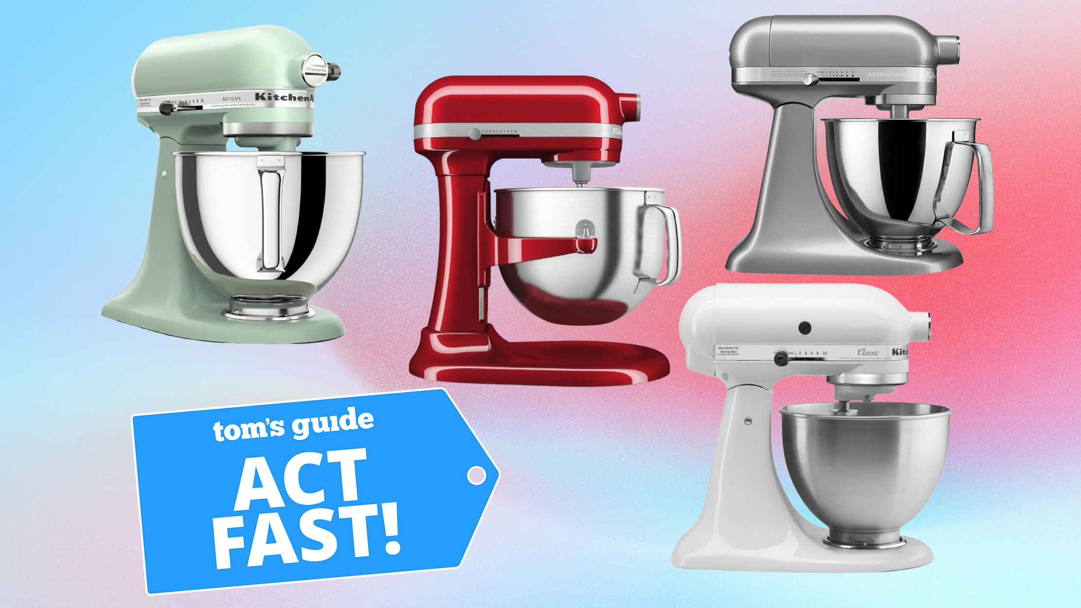 KitchenAid stand mixer deals