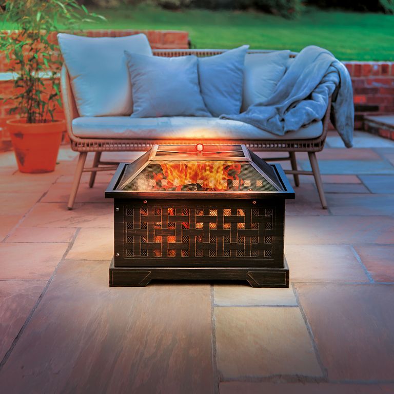 The new Aldi square fire pit is just £79.99 and available to preorder now Ideal Home