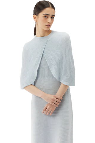 GOBI Mongolian Cashmere Lightweight Silk Cashmere Capelet (Was $189) 