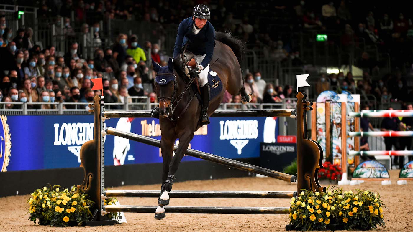 London horse show jumping, winner Martin Fuchs