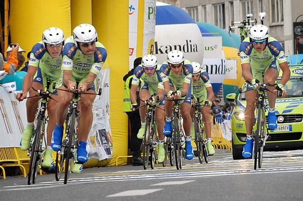 Liquigas goes in the opening stage of Tour de Pologne.