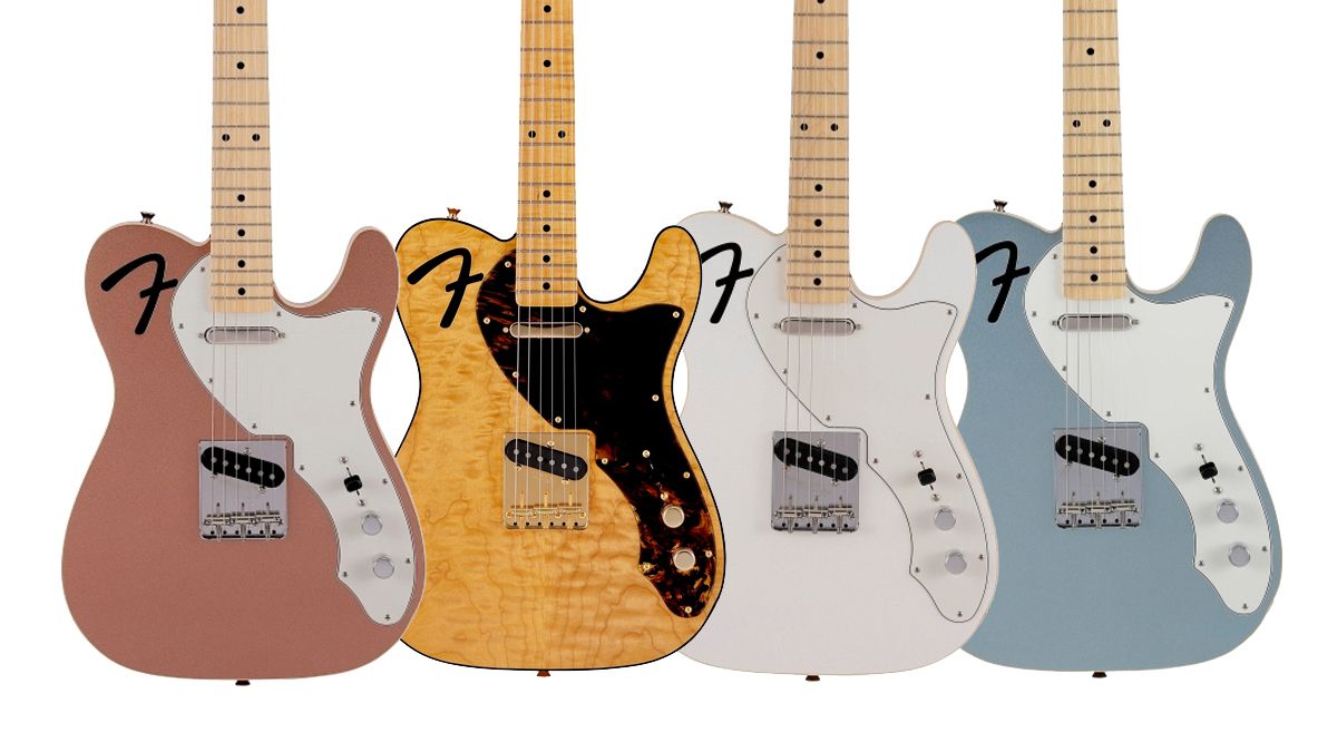 Fender Japan debuts limited-edition Thinline Telecaster models 