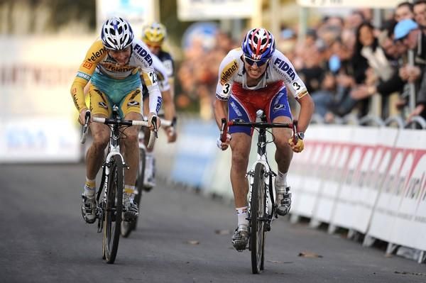 It was a closely fought sprint for the line...