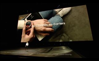 The Galaxy Watch offers LTE connectivity for a stand-alone experience.