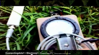 A Geiger counter measuring several thousand counts per minute of radiation when pointed at wet grass after a recent rain in Toronto. Credit: Connectingdots1 | YouTube