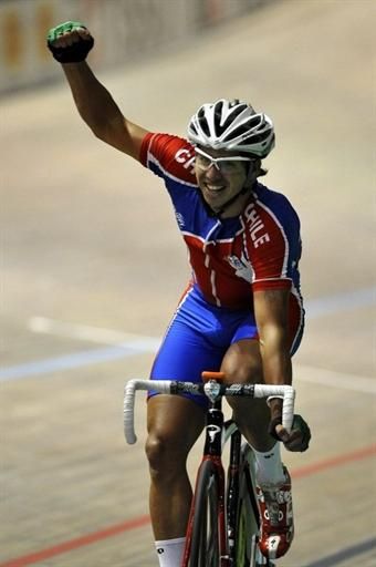 Chilean Luis Mancilla was the last man standing in the omnium elimination race.