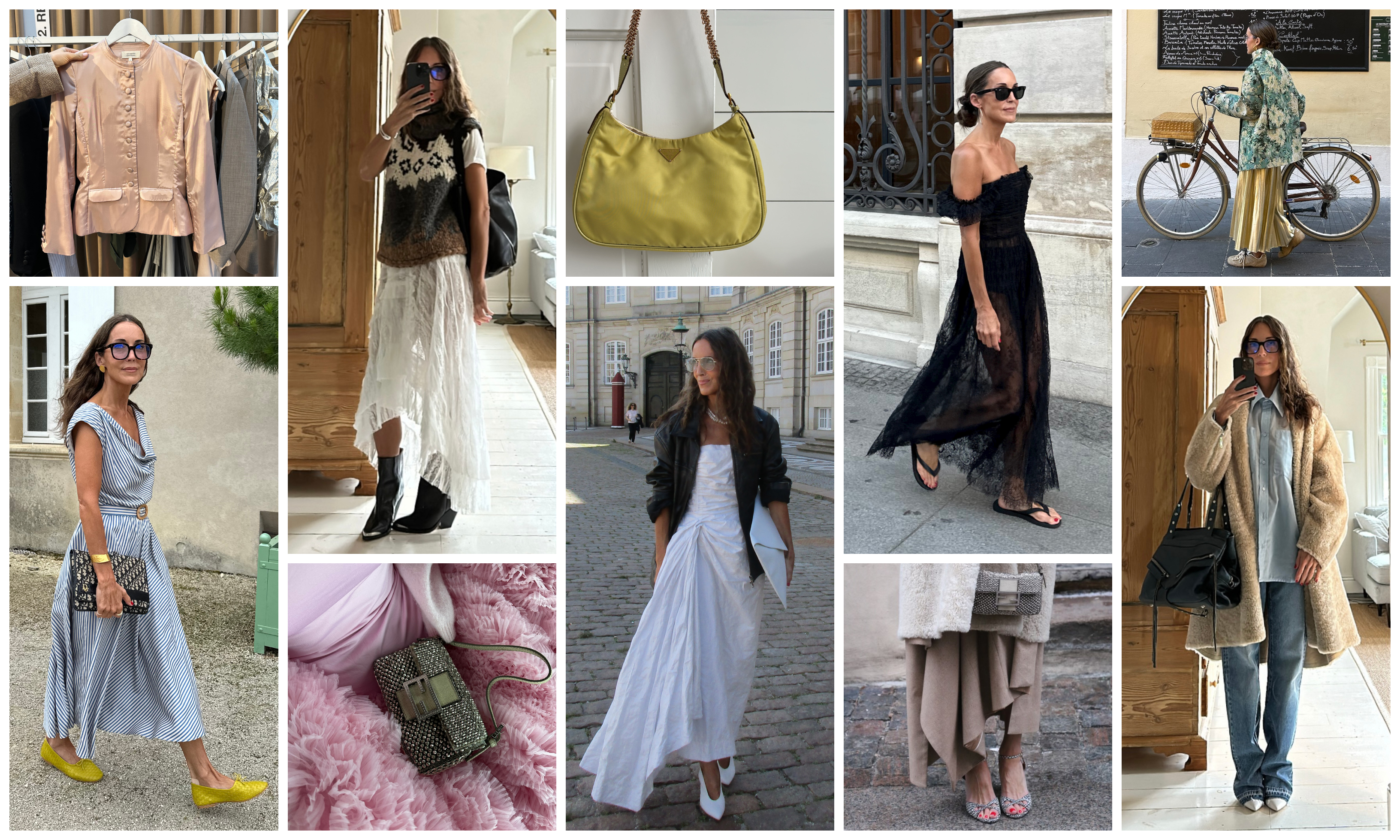 Larissa Mills fashion collage