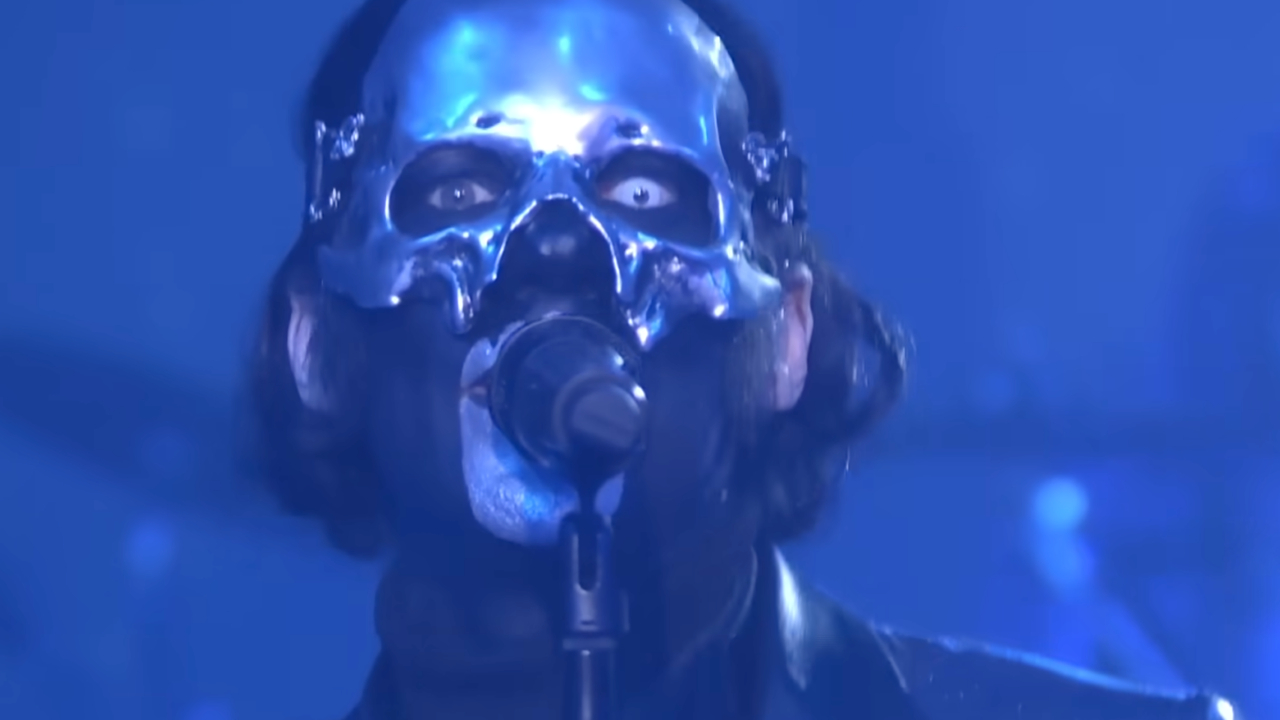 Ghost performing onstage in 2025
