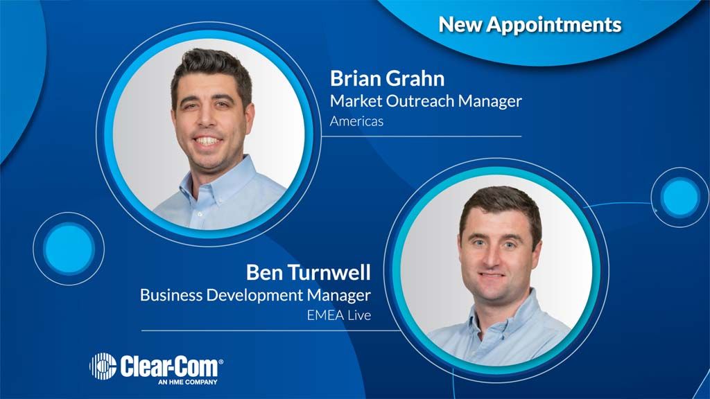 Turnwell Clear-Com Promotes Brian Grahn, Ben Turnwell to Expanded Roles | TV Tech