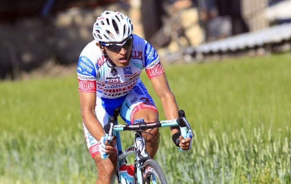 Miguel Rubiano (Androni Giocattoli) rides to the biggest win of his career