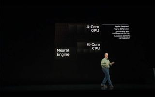Apple's Phil Schiller unveils the iPhone's A12 Processor (Credit: Apple)
