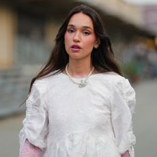 woman with clear skin