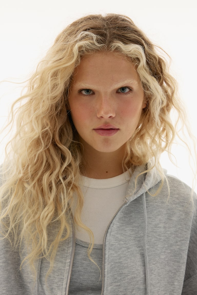 Oversized Zip-Through Hoodie