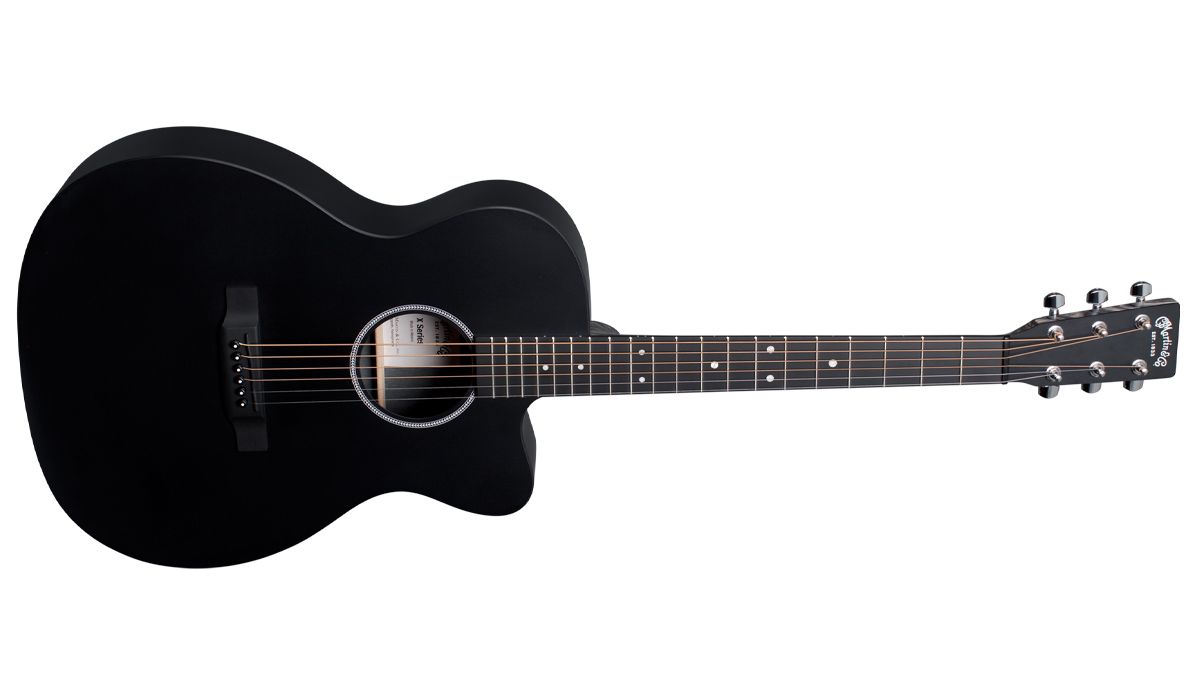 Martin OMC-X1E Black with HPL top, back and sides. Price $699.