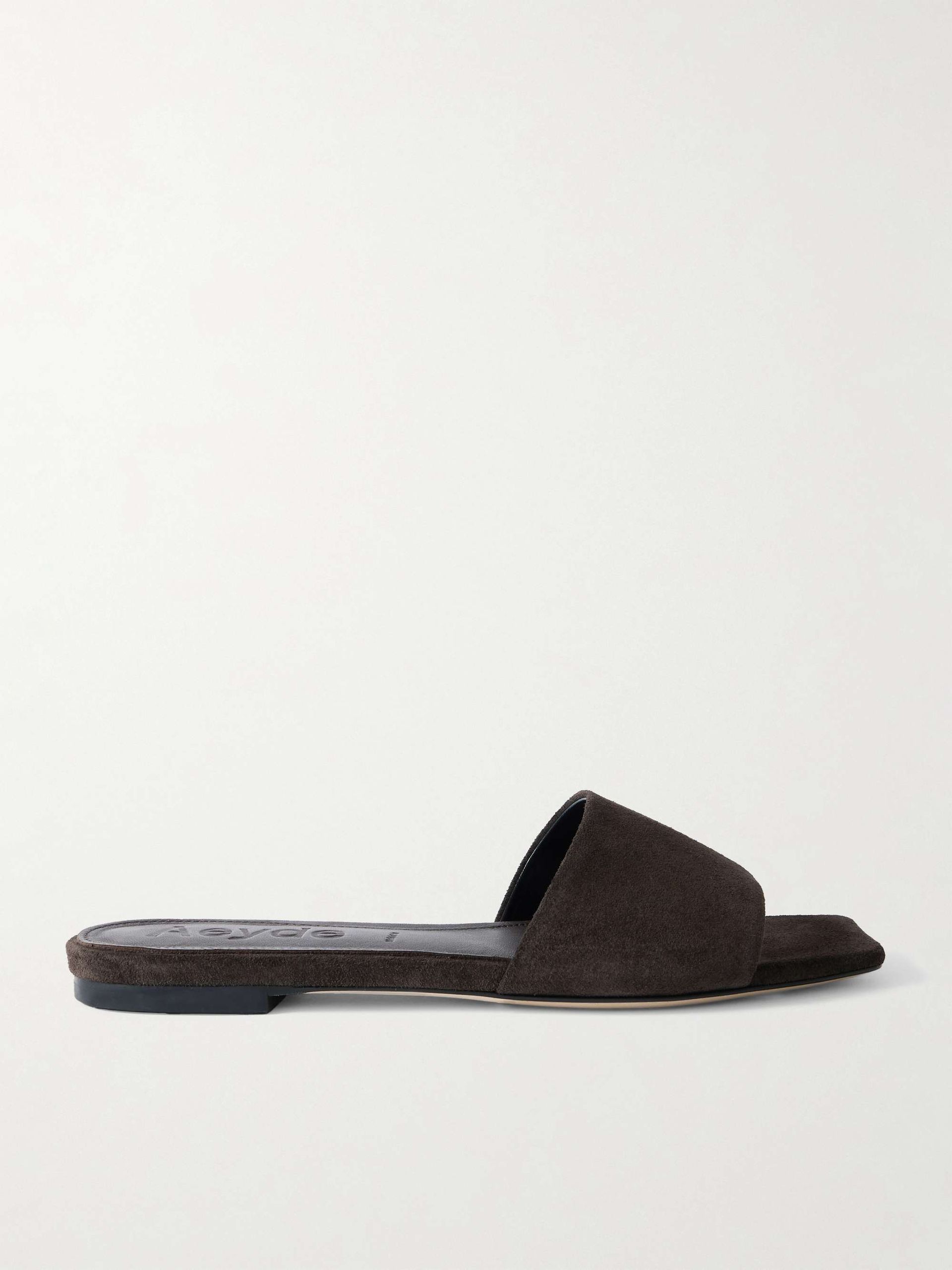 Anna Suede Slides