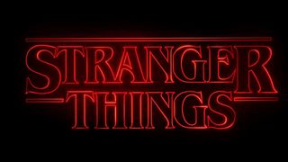 Stranger Things logo, one of the best TV logos