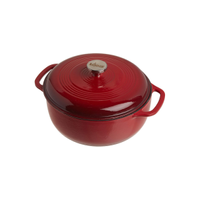 Lodge  6 Quart Enameled Cast Iron Dutch Oven with Lid