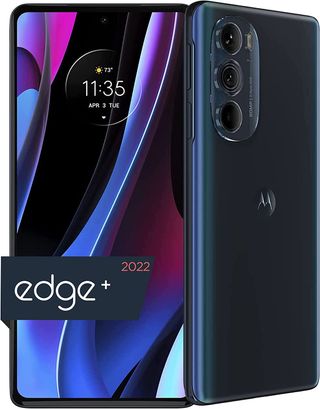 A photo of the Motorola Edge + phone