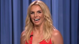 Britney Spears on The Tonight Show.