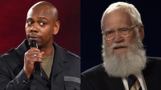 Dave Chappelle and David Letterman