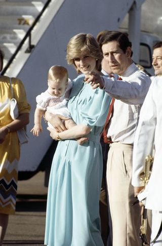 Charles And Diana In Alice Springs