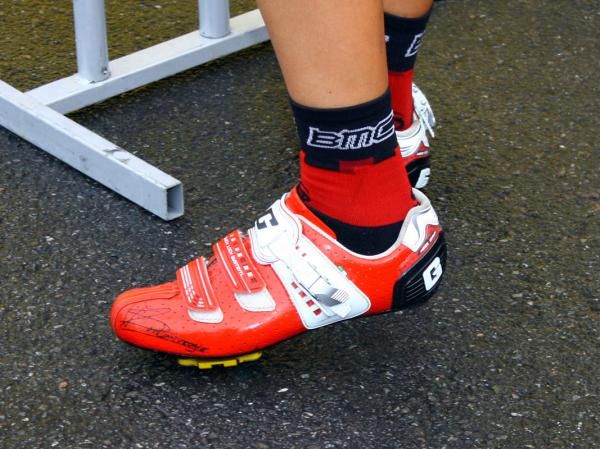 Gaerne has crafted bright red G.Myst Plus shoes for the BMC team.