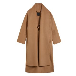 Ted Baker Solanna Double Wool Scarf Detail Coat