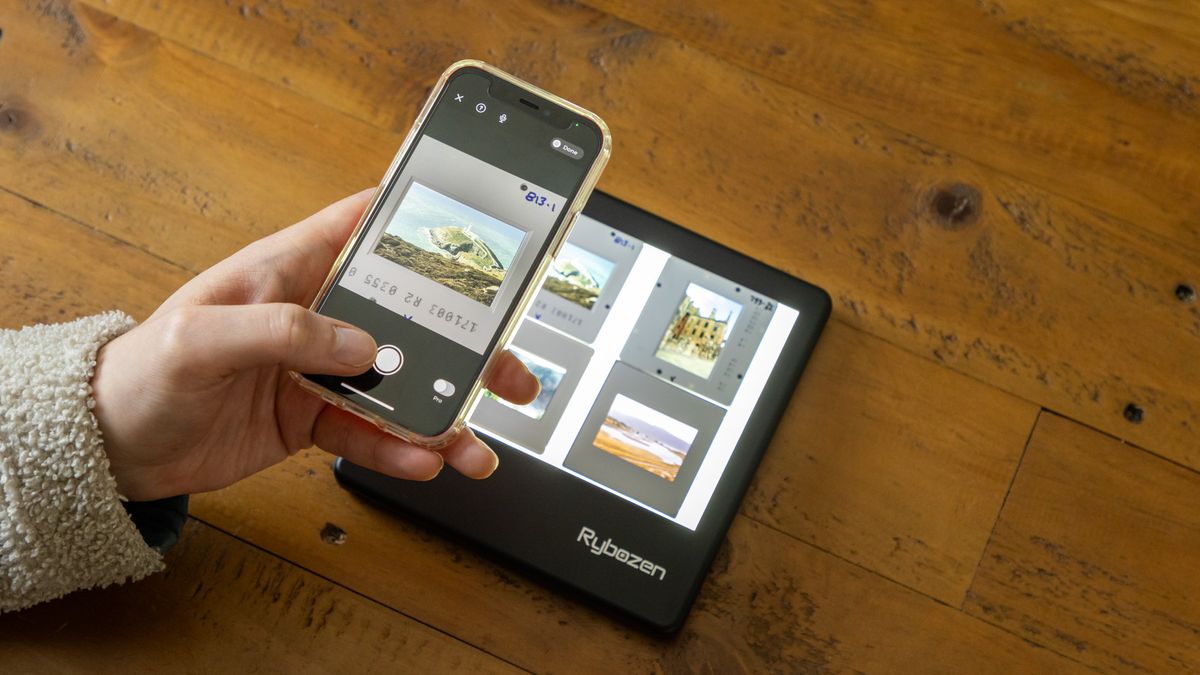 Rybozen 5x4" LED Slider Viewer and Scanner
