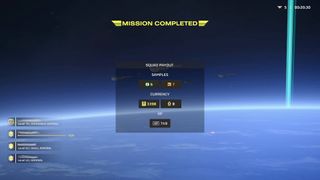 Helldivers 2 Samples extracted on mission complete screen
