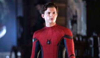 Tom Holland Spider-man in Far From Home in seu