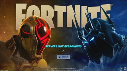Is Fortnite down? Season 2 Chapter 7 servers not responding screen