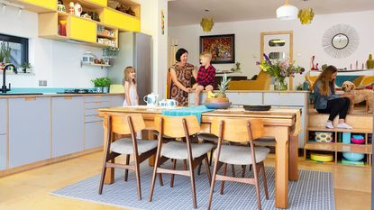 By extending at the rear, Jo and James Glossop's Cheshire home works equally well for family life and entertaining 