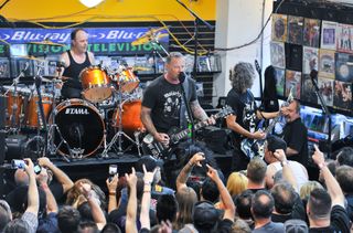 Metallica at Rasputin's on Record Store Day 2016