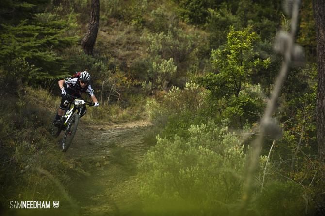 A rider in action during the final day of the 2013 Trans-Provence