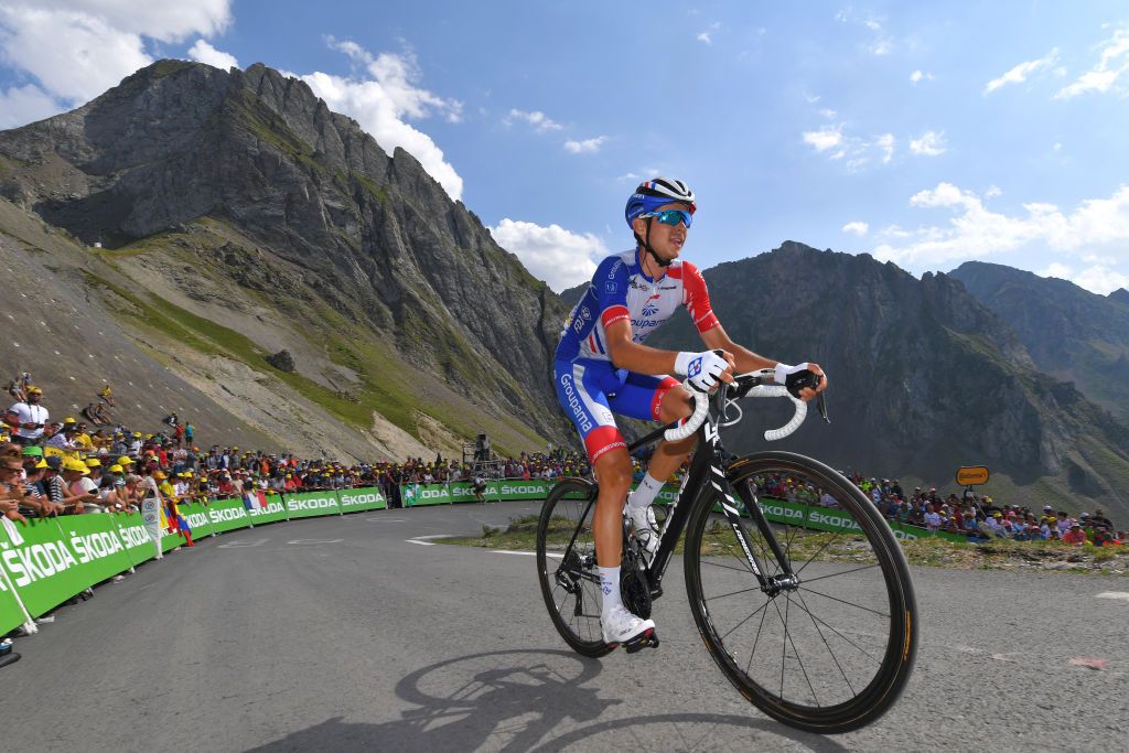 David Gaudu (Groupama-FDJ) was one of the riders of the day on stage 14