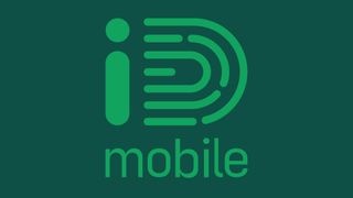 iD Mobile logo on green background