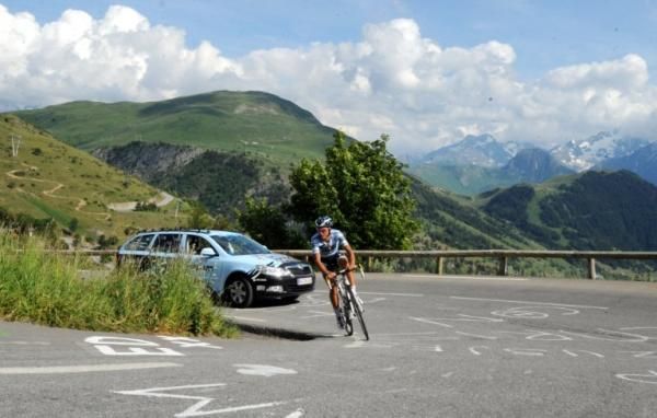 Alberto Contador previews the Col du Galibier