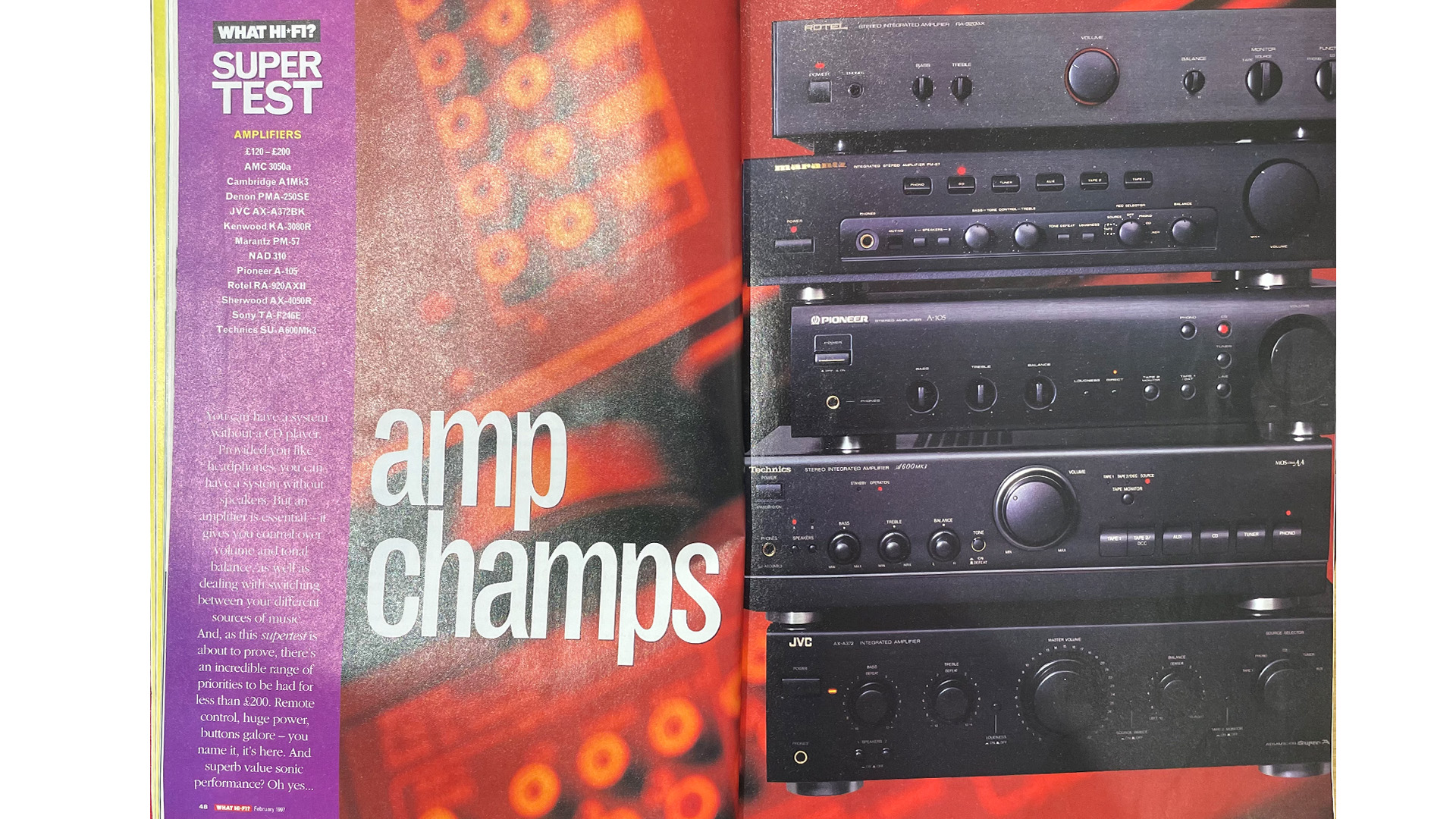 Denon micro system&#8217;s two-star beginnings to five-star triumph: What Hi-Fi? magazine, February 1997
