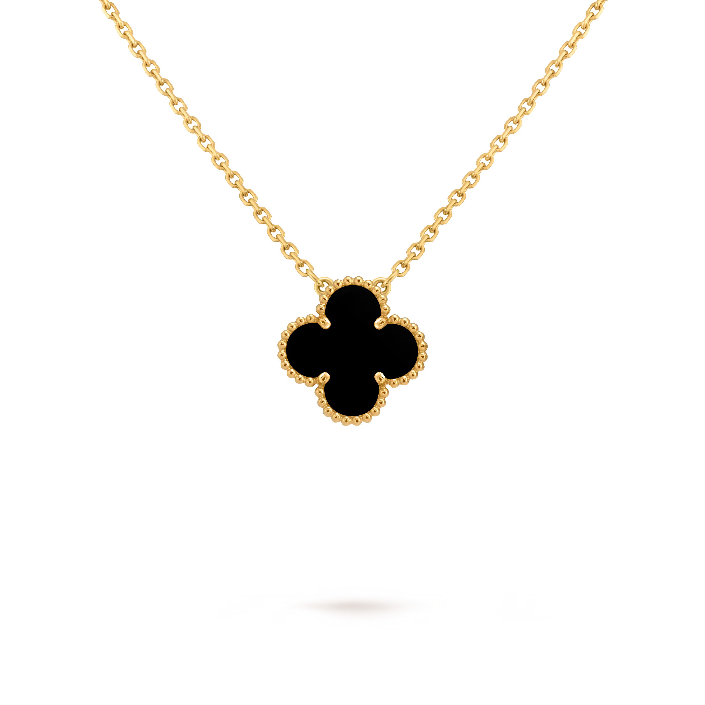 VAN CLEEF &amp;amp; ARPELS, Vintage Alhambra Gold and Malachite Pendant