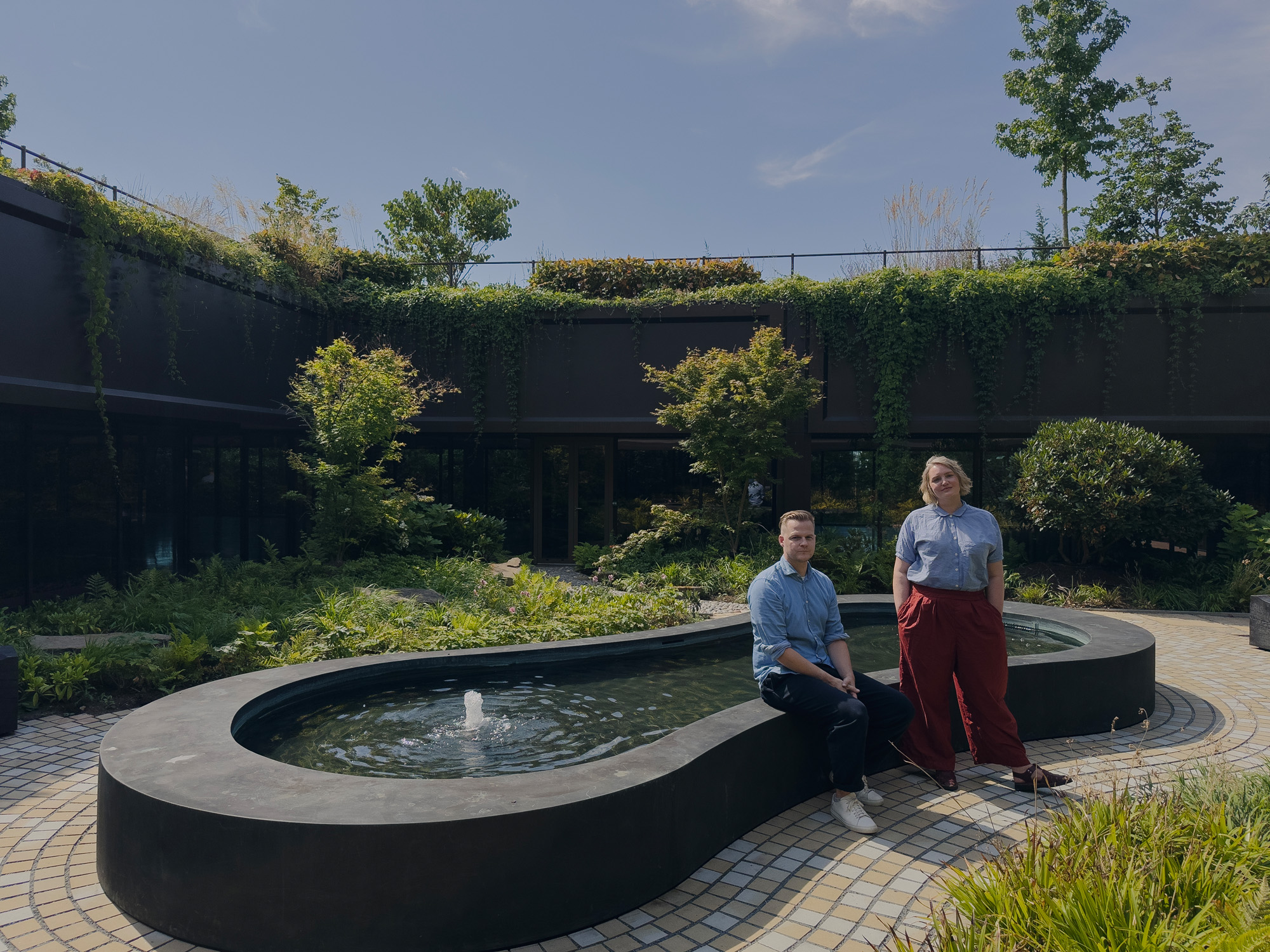 portrait of wallpaper* landscape architect directory 2025 in greenery