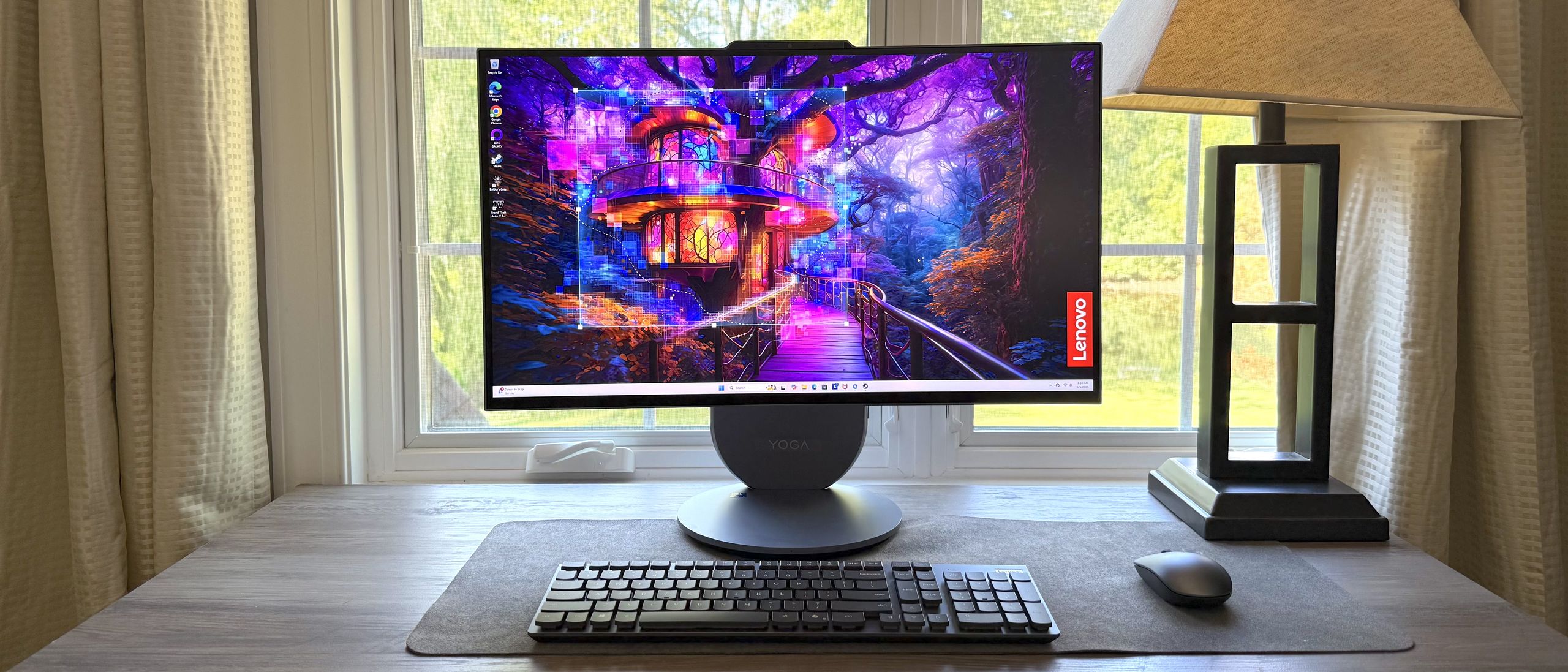 I review computers for a living and I was wowed by the Lenovo Yoga AiO 27 as soon as I started using it I review computers for a living and I was wowed by the Lenovo Yoga AiO 27 as soon as I started using it