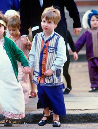 Prince William as an innkeeper, nativity